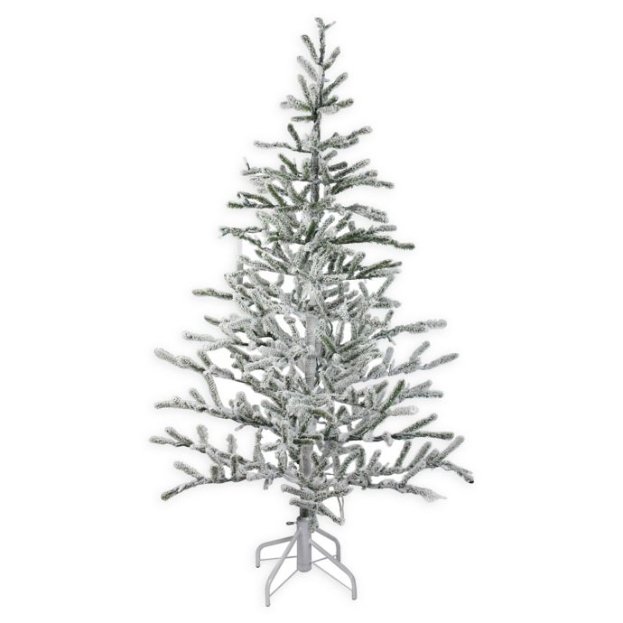 9 Foot Flocked Christmas Tree 2021