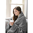 Alternate image 3 for Therapedic&reg; Weighted Blanket 16 lb. Reversible Medium in Grey