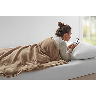 Therapedic&reg; Weighted Blanket 16 lb. Reversible Medium in Grey. View a larger version of this product image.