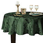 Alternate image 0 for Barcelona Damask 70-Inch Round Tablecloth in Hunter Green
