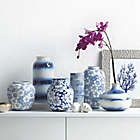Alternate image 1 for Lenox&reg; Painted Indigo&trade; Floral 6.5-Inch Round Vase