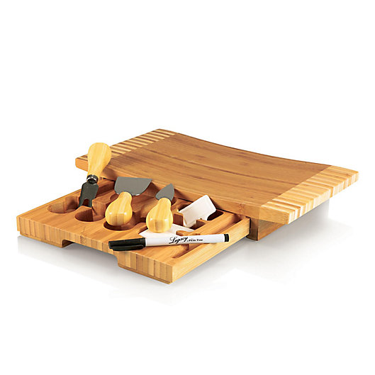 Alternate image 1 for Picnic Time® Concavo Cheese Board & Tools Set