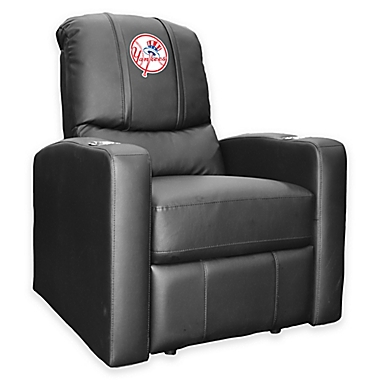 MLB New York Yankees Stealth Recliner in Black. View a larger version of this product image.