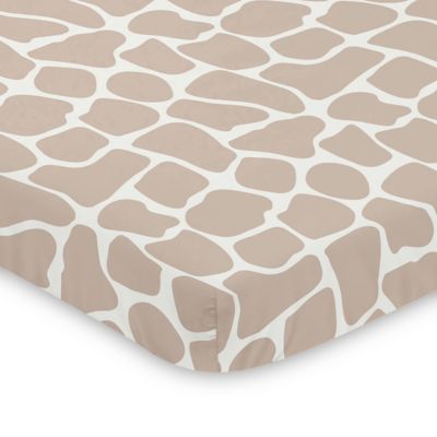 giraffe crib sheet