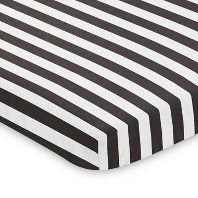 Black White Crib Sheet Bed Bath Beyond