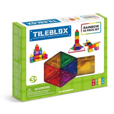 magformers rainbow 30 piece set