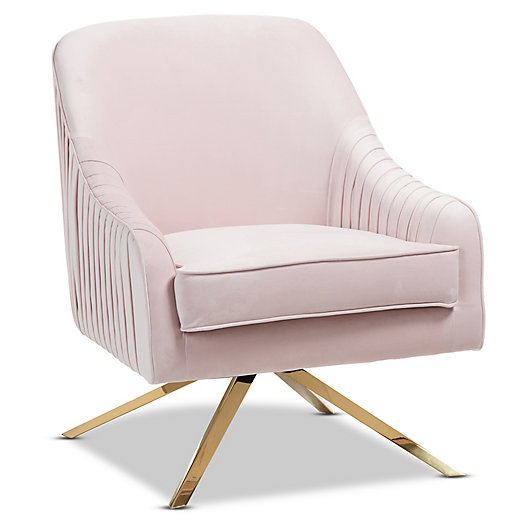Alternate image 1 for Baxton Studio® Velvet Upholstered Amaya Chair