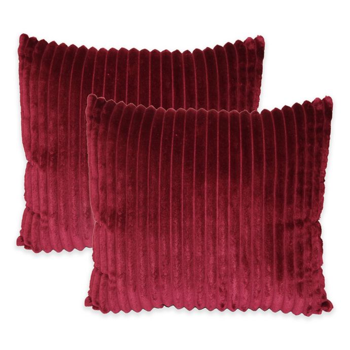 Ridgecrest Square Throw Pillows (Set of 2) Bed Bath & Beyond