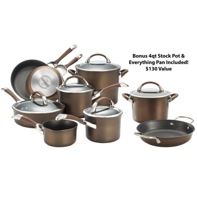 Circulon® Symmetry™ Nonstick HardAnodized 11Piece Cookware Set in
