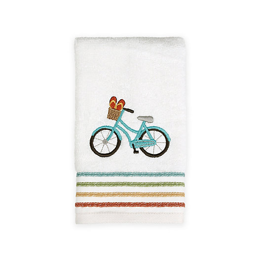 Alternate image 1 for SKL Home By the Surf Fingertip Towel in White