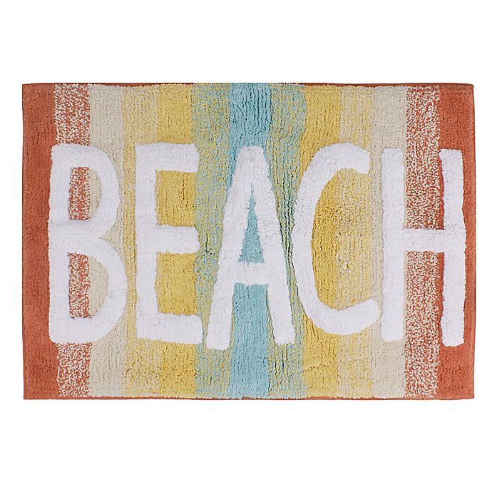 Skl Home By The Surf Bath Rug, Best Rug Material For Beach House