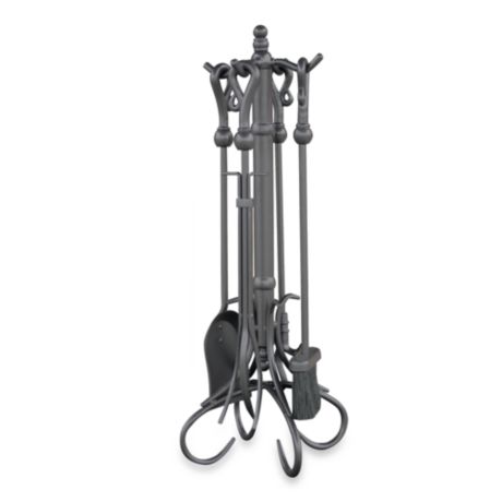 UniFlame 44 Inch Olde World Iron Curved Sparkguard for sale online 