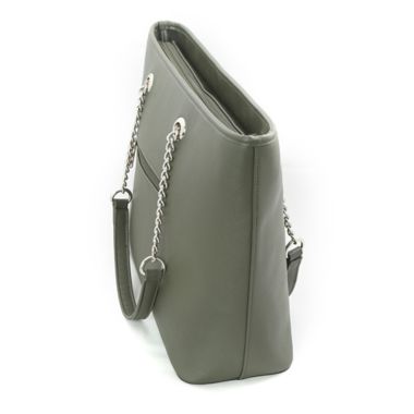 Marina Galanti Saffiano Tote in Olive. View a larger version of this product image.