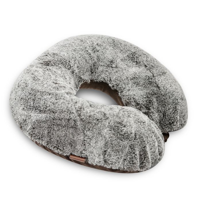 Ugg Dawson Memory Foam Travel Pillow In Faux Fur Bed Bath Beyond