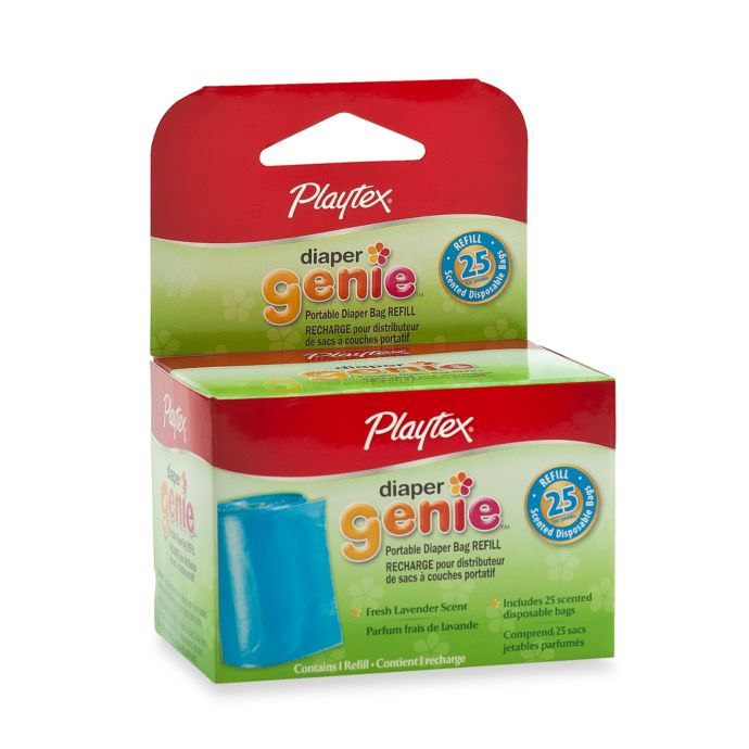 Playtex® Diaper Genie® Portable Bag Dispenser Refills (25 Count) Bed