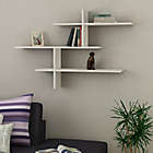 Alternate image 1 for Ada Home Decor Webster 48.5-Inch Modern Wall Shelf in White