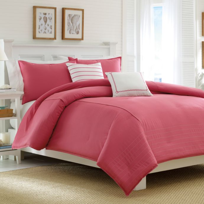 Nautica Crew Twin Extra Long Twin Solid Bed Set Bed Bath