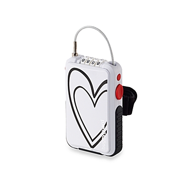 Buggygear&trade; buggyguard&reg; Stroller Lock in Deco Heart. View a larger version of this product image.