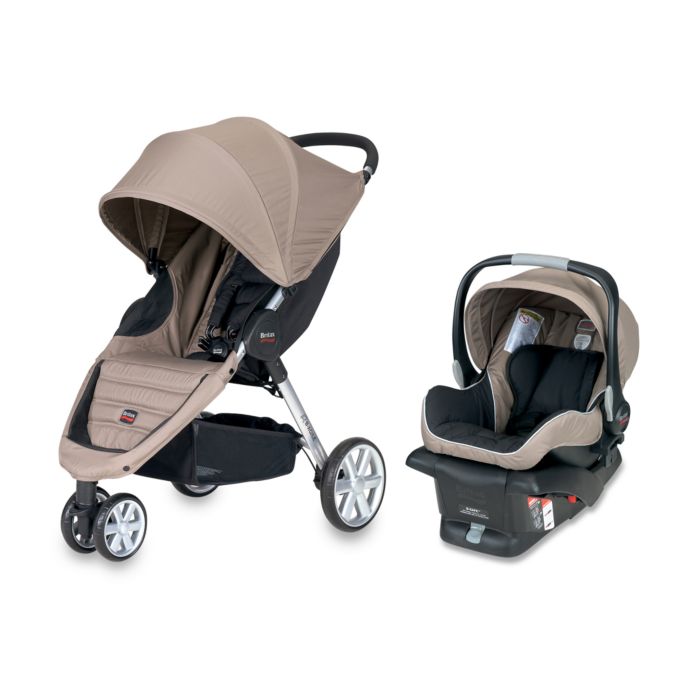Britax BAgile Travel System in Sandstone buybuy BABY