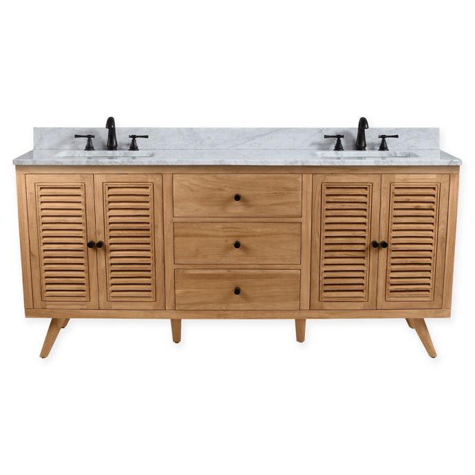 Avanity Harper 73 Inch Freestanding Double Bathroom Vanity In