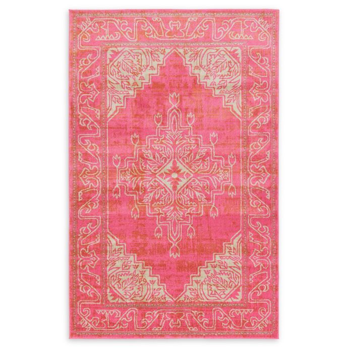 Unique Loom Stockholm Rug in Pink Bed Bath & Beyond