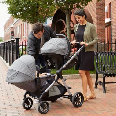 Evenflo&reg; Pivot Xpand&trade; Modular Travel System in Percheron. View a larger version of this product image.