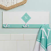 Classic Initial 3-Position Towel Hook