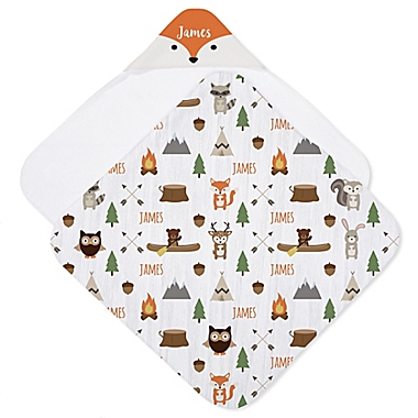 Woodland Adventure Fox Hooded Towel. View a larger version of this product image.
