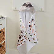 Woodland Adventure Raccoon Hooded Towel