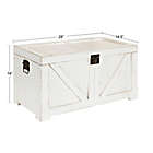 Alternate image 2 for Kate and Laurel Cates Storage Chest in White
