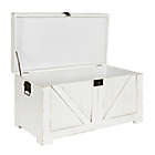 Alternate image 5 for Kate and Laurel Cates Storage Chest in White