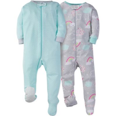 gerber footless pajamas