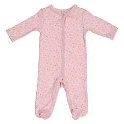 Sterling Baby Preemie Star Footie in Pink