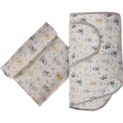 Miracle Blanket&reg; Forest Owl Swaddle in Grey