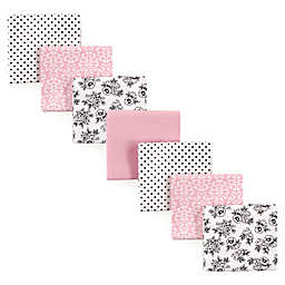Hudson Baby&reg; 7-Pack Toile Flannel Receiving Blankets in Pink