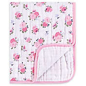 Luvable Friends&reg; Floral Muslin Tranquility Blanket in Pink
