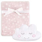Alternate image 0 for Hudson Baby&reg; 2-Piece Cloud Plush Blanket and Toy Set in Pink