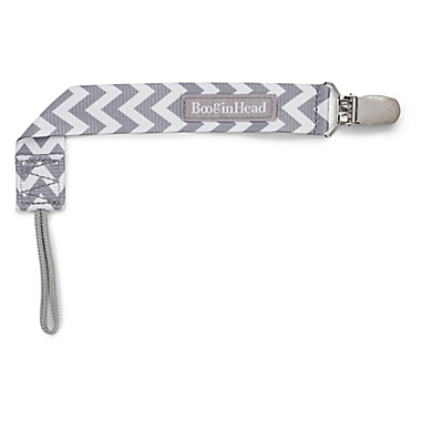 BooginHead&reg; PaciGrip 2-Pack Pacifier Straps in Chevron/Dot. View a larger version of this product image.