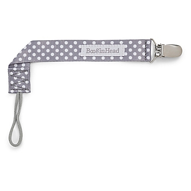 BooginHead&reg; PaciGrip 2-Pack Pacifier Straps in Chevron/Dot. View a larger version of this product image.