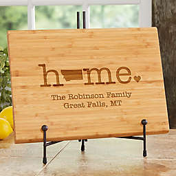 Home State 10-Inch x 14-Inch Bamboo Cutting Board