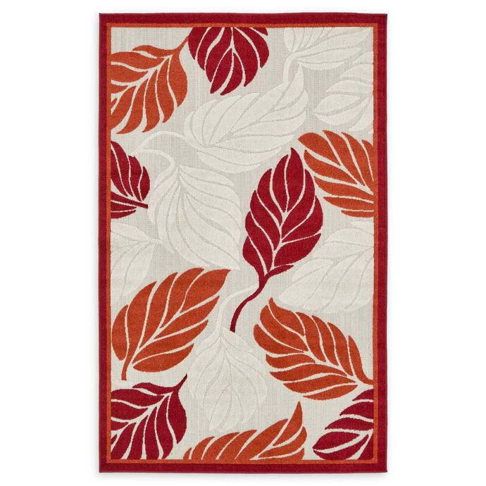 Botanical Indoor/Outdoor Rug | Bed Bath and Beyond Canada