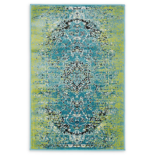 Alternate image 1 for Unique Loom Istanbul Sultan 2' x 3' Area Rug in Blue