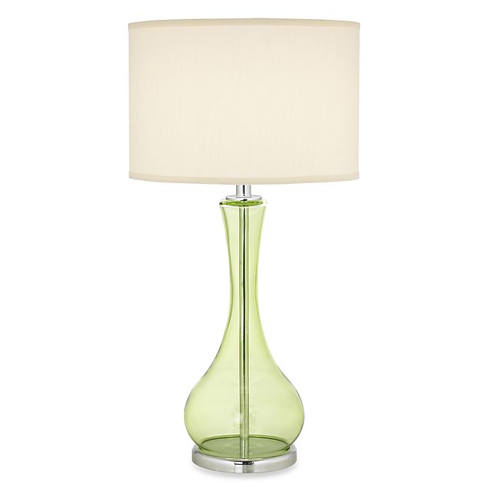 Pacific Coast Lighting® The Appletini Green Glass Table Lamp | Bed Bath
