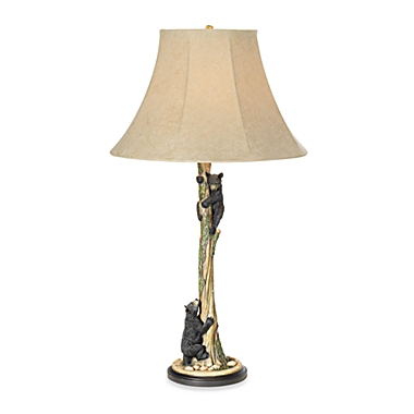 Pacific Coast Lighting&reg;  Climbing Bears Table Lamp. View a larger version of this product image.