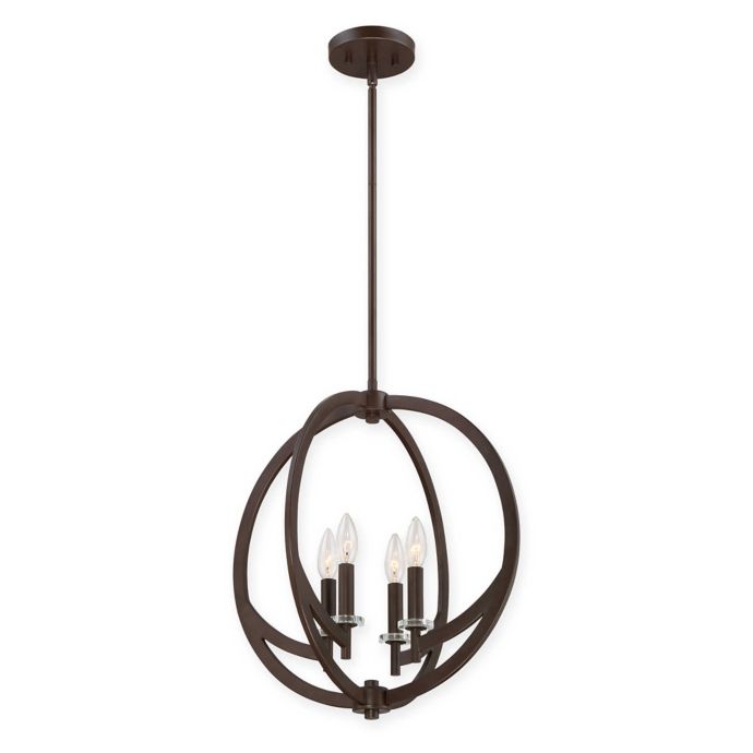 Quiozel® Orion 4-Light Pendant | Bed Bath & Beyond