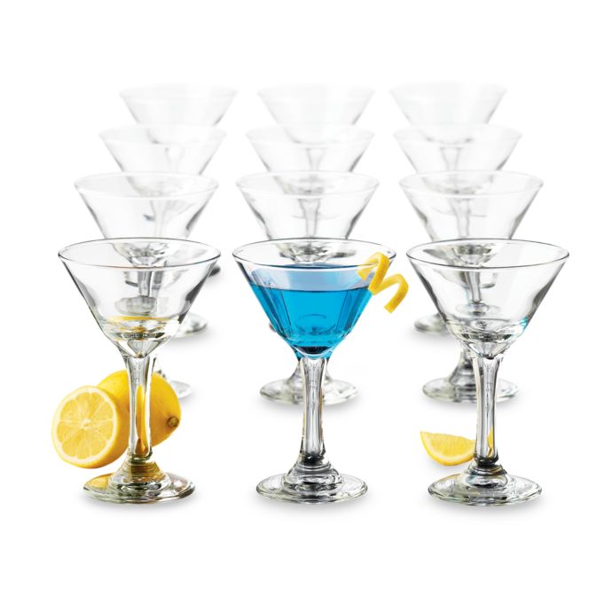 Libbey® 12Piece 7 1/2Ounce Martini Party Set Bed Bath & Beyond