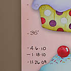 Alternate image 2 for Personalized Cute As A Cupcake Growth Chart