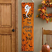 Personalized Happy Halloween Door Banner
