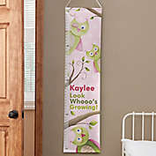 Personalized Owl About You Growth Chart