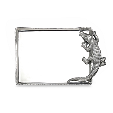 Arthur Court Designs Alligator Rectangular Tray. View a larger version of this product image.
